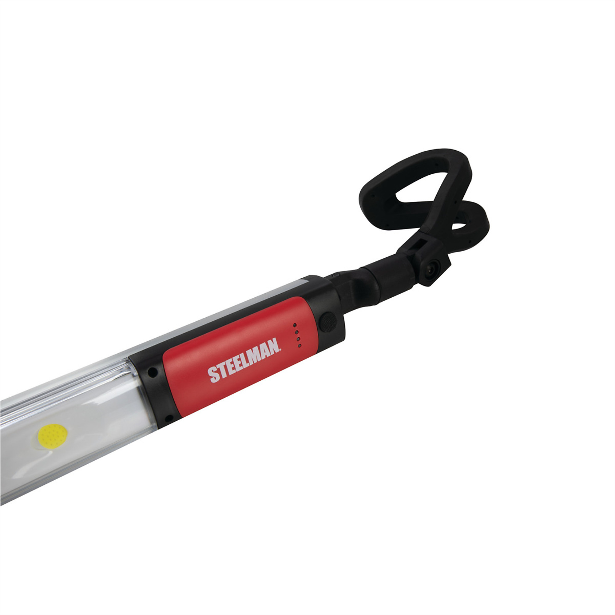 J S Products Hybrid Plug-In COB LED Rechargeable Under Hood Service Light — 2000 Lumens, Extendable, Swiveling Hooks, Model# JSP61033